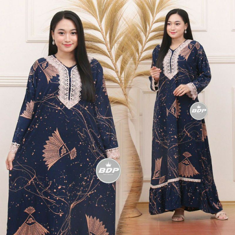 Daster Batik Arab Motif Kipas/GAMIS ARAB MOTIF KIPAS