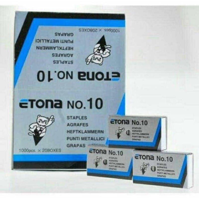 

Isi Staples No 10 1M Etona 5mm