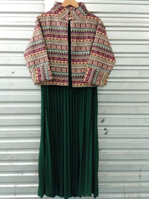 DRESS PRISKET + BLAZER TENUN