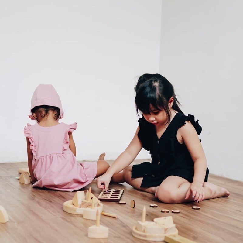 LITTLEMYTRI BOHOBABY BOHOPANNA FEBE DRESS 3 DRESS BAYI PERMPUAN DRESS ANAK PEREMPUAN DRES ANAK BAYI-7