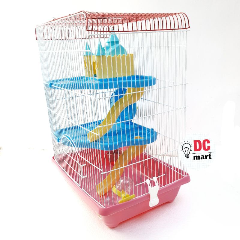 Kandang HAMSTER TIPE LARGE /HM-303/ Villa Rumah Hewan Hamster-2