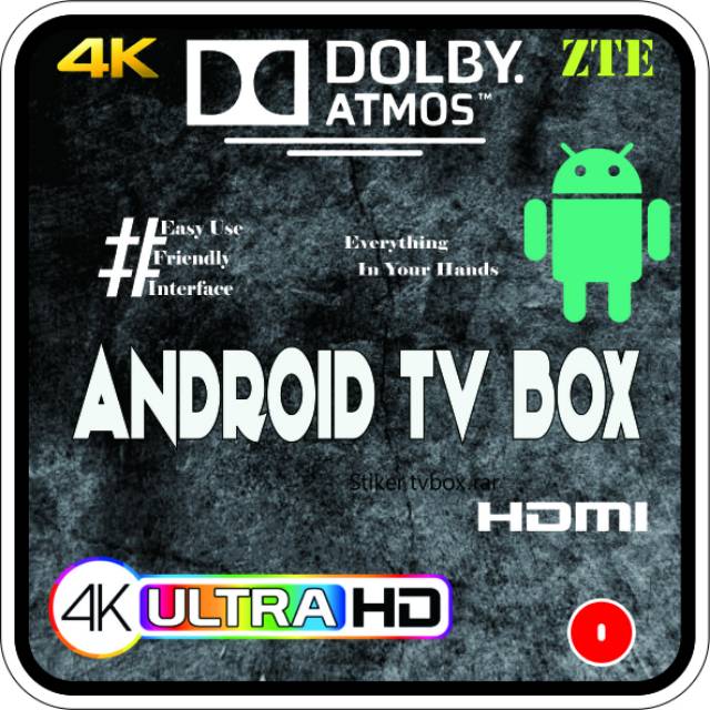 Stiker STB zte/fiberhome/huawei dll