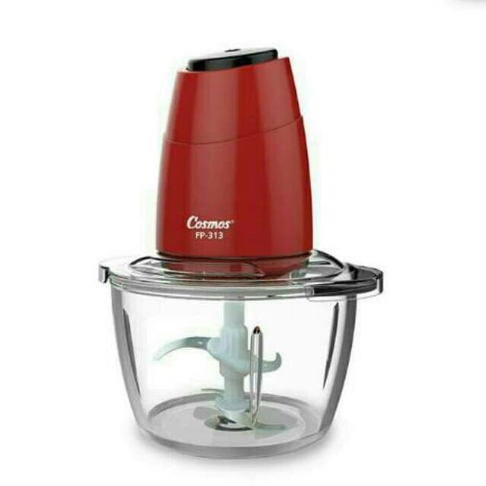 Food Processor Chopper COSMOS  FP 313 - FP313  Penggiling Daging Bumbu  Kaca  Original