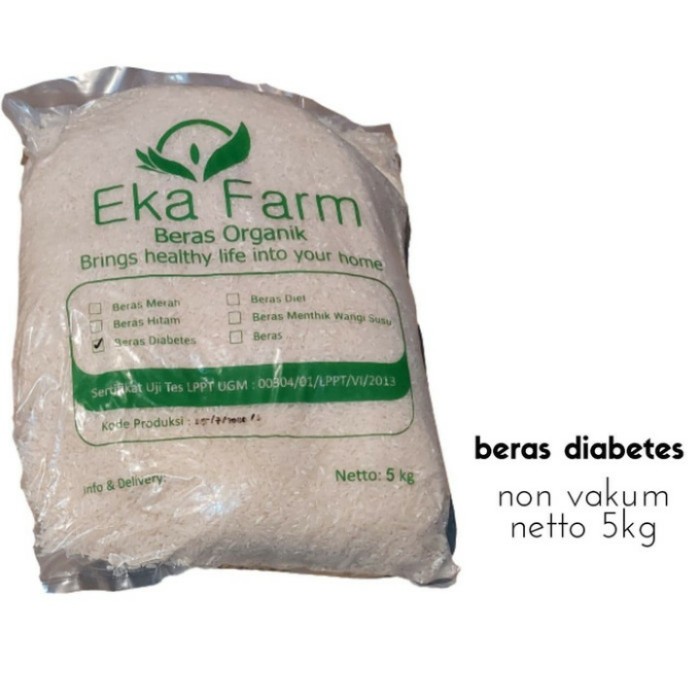 

bg20t01r Beras Diabetes Eka Farm Organik 5 Kg Sv012Ss