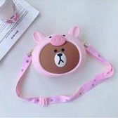 Sling Bag Q Uncle, Sling bag brown, Sling bag silikon, Sling bag silikon brown, Tas Brown, Tas Q Unc