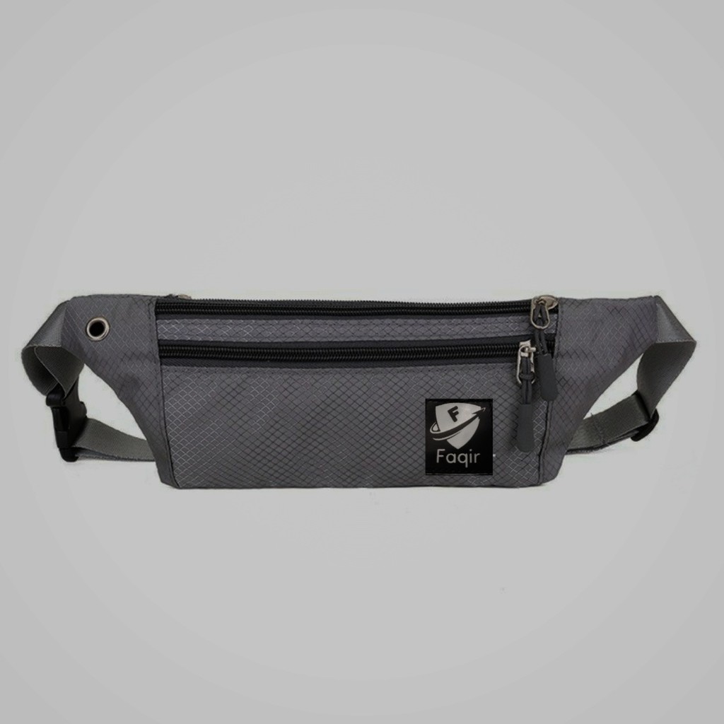 Tas Pinggang Pria Wanita Unisex Sport Waist Bag