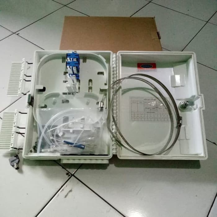 ODP 8 Core SC MODEL Sunsea Double Lock ODP Tiang ODP Pole FIber Optik ORI