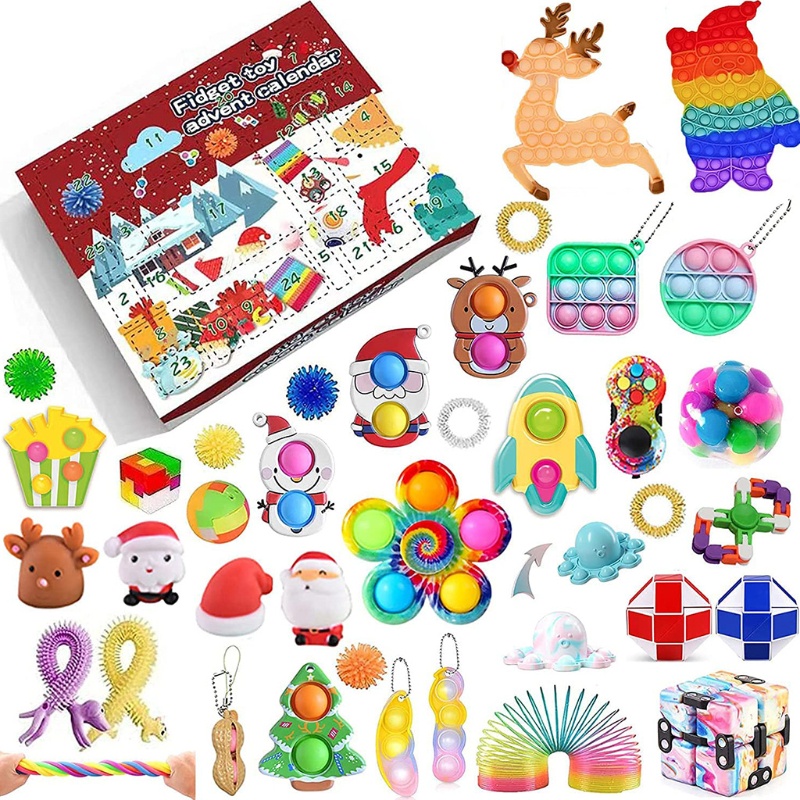 Zzz Gelembung Mainan Set Sensory Fidget Toys Autism Kebutuhan Khusus Pereda Stres Squeeze Sensory Hadiah Untuk Anak-Anak Teman Keluarga