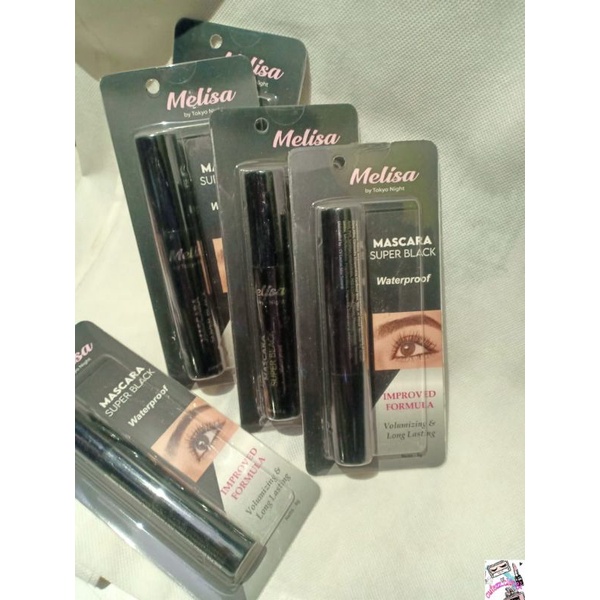 ☃Cutezz_Ching1☃Melisa mascara Super Black Waterproof