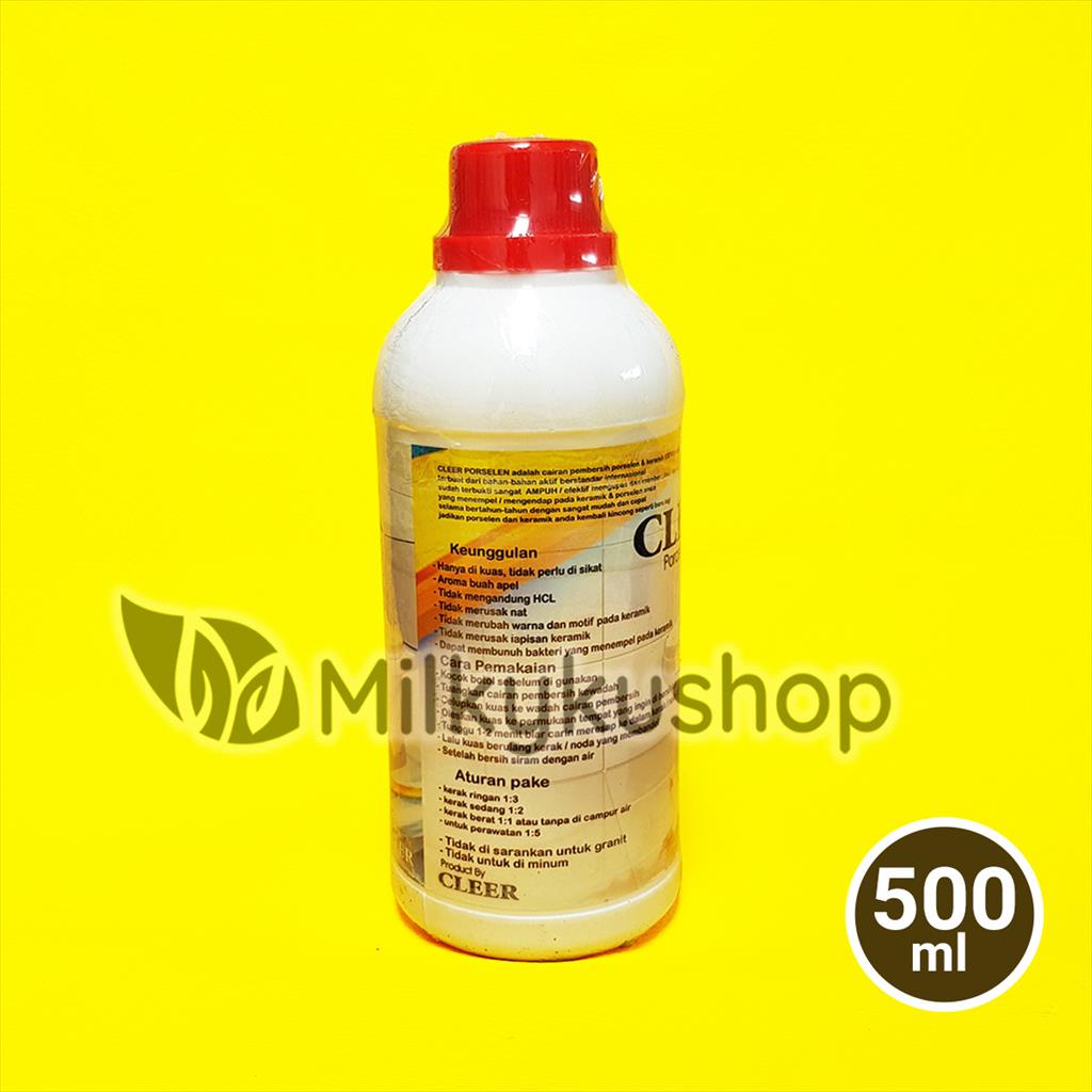 CLEER PORCELAIN CLEANER 500 ML PEMBERSIH KERAMIK TOILET