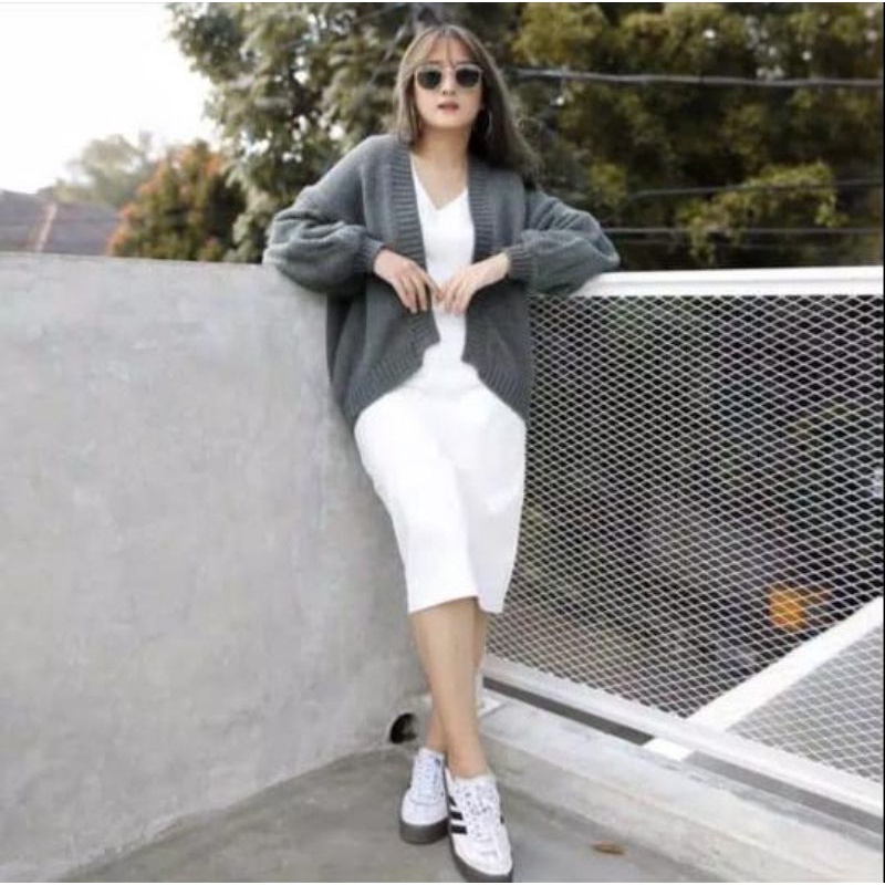 MDLV ~ BAJU RAJUT CARDI MAUDY // CARDIGAN RAJUT LENGAN PANJANG CEWEK // FASHION WANITA