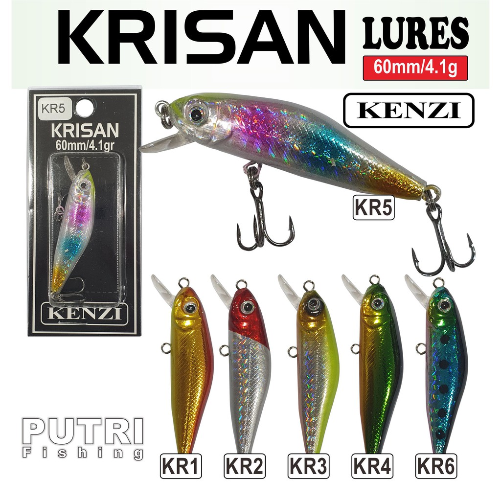 KENZI KRISAN LURES 60mm 4.1gr