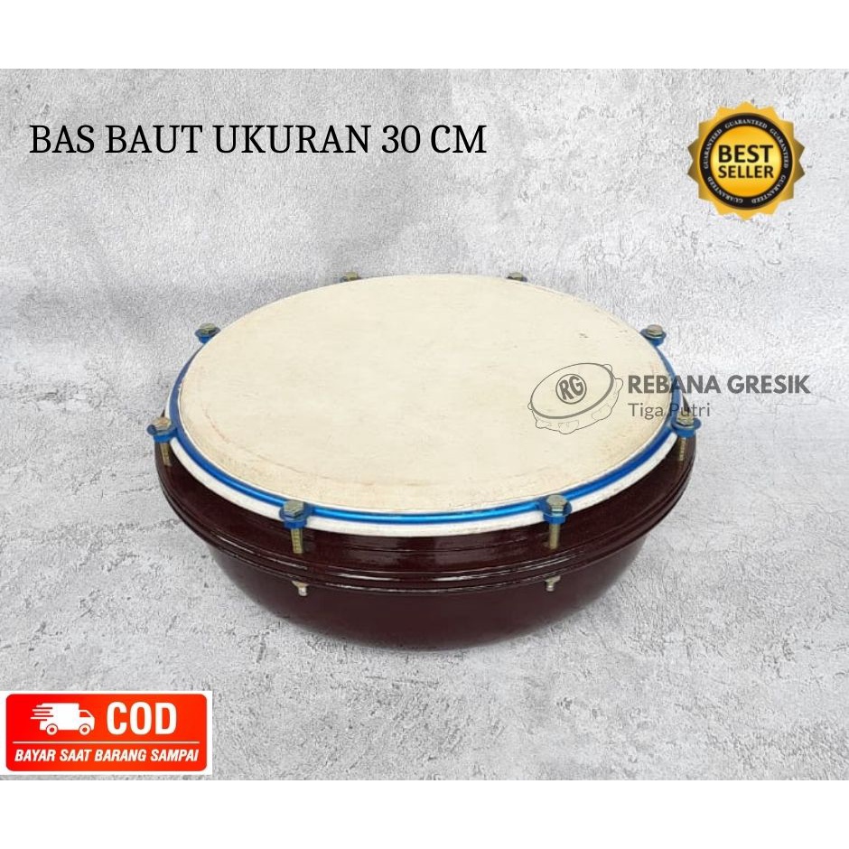 bass hadroh rebana ukuran 30 cm