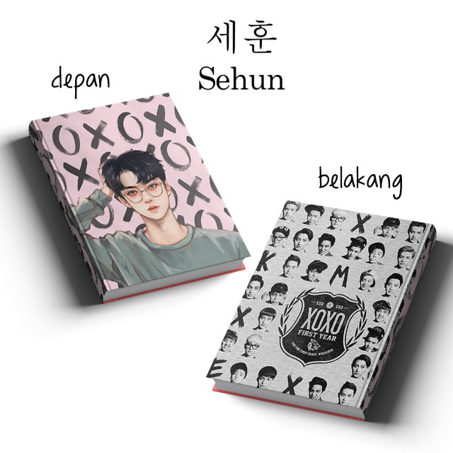 

EXO sehun/sehun/EXO/buku/buku tulis/buku catatan/kpop/notebook/korea/korean