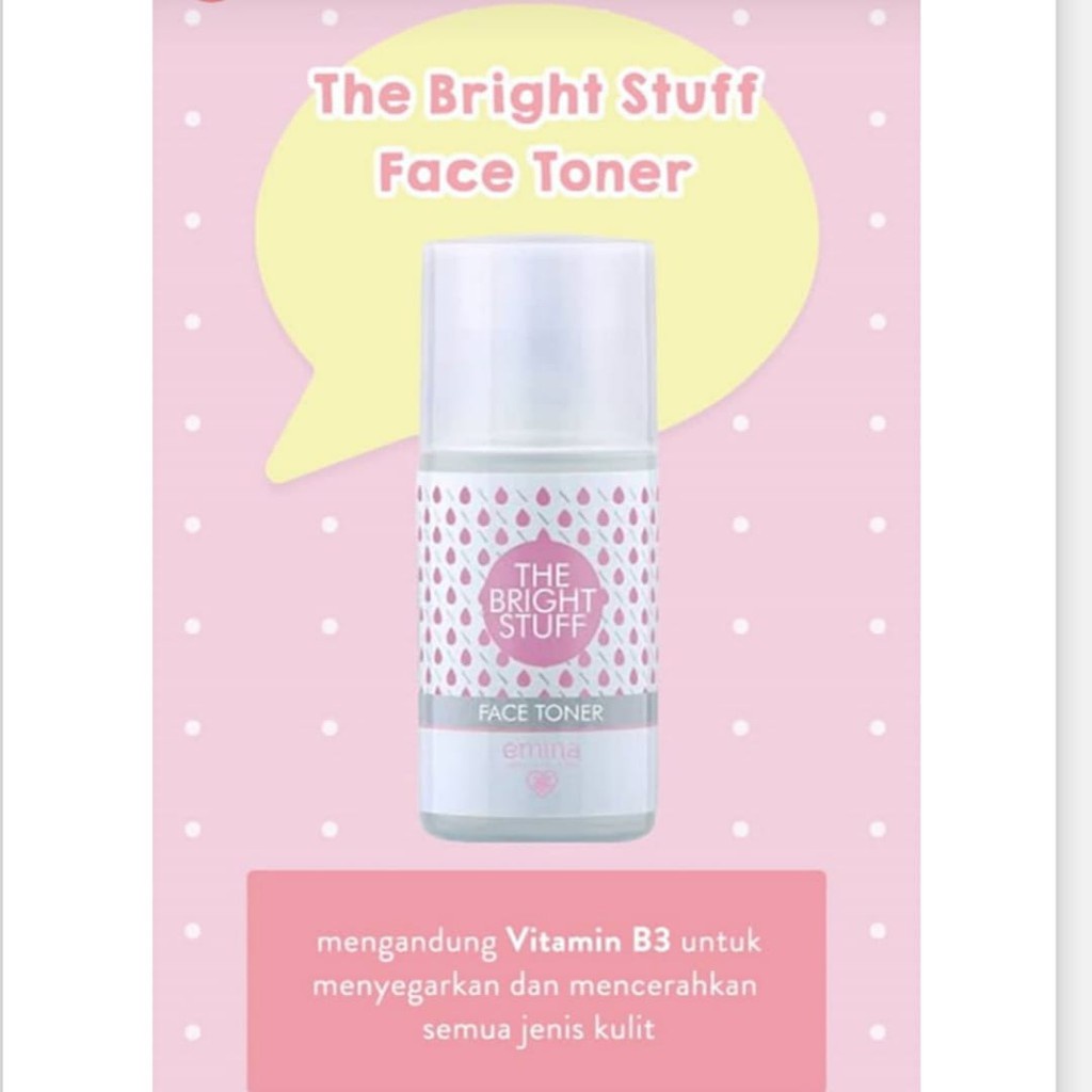 Emina Bright Stuff Face Toner 50 ML