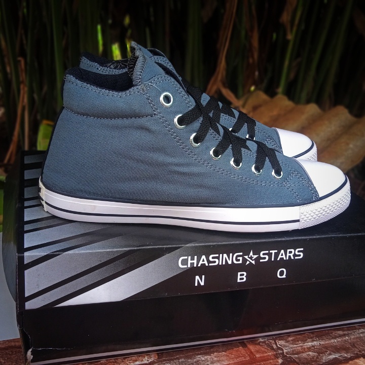 (Cod) Sepatu NBQ STRUGLLE sneakers semi bot terbaru