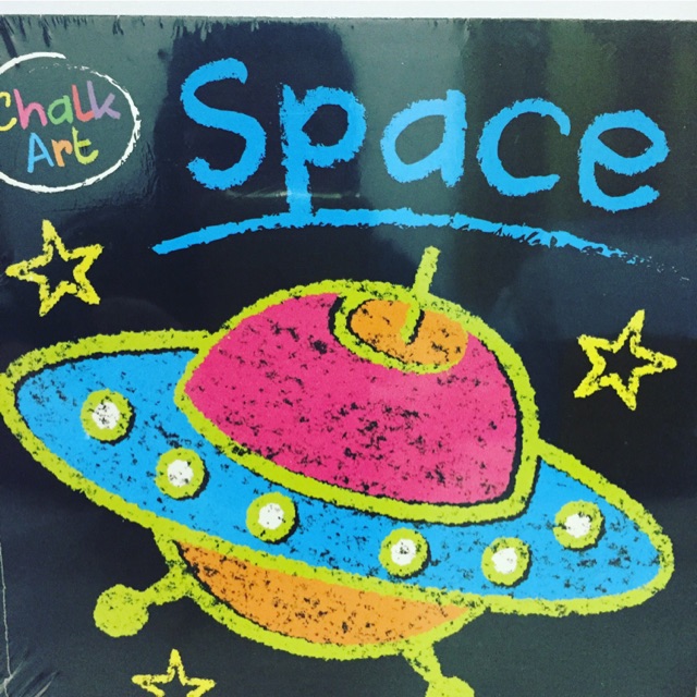 

Space - chalk art book