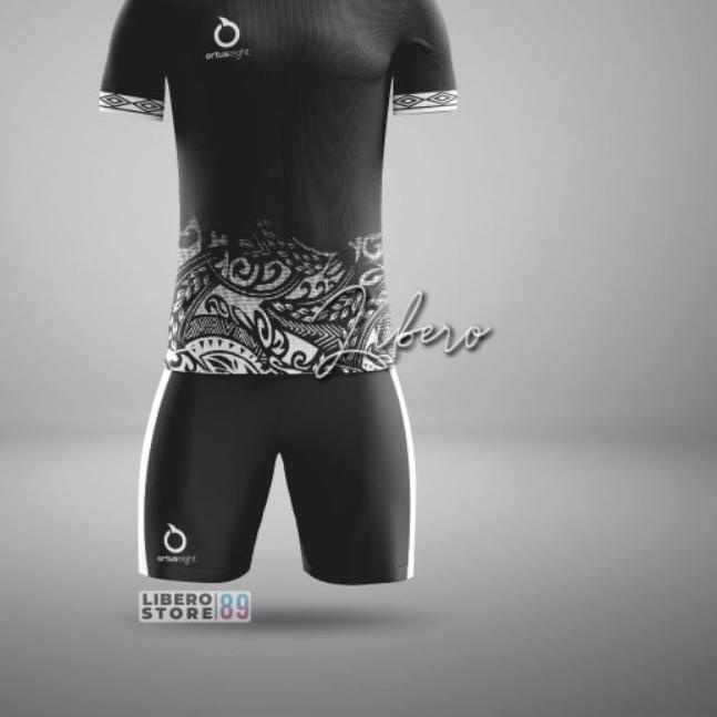 Jersey Futsal ortusegiht Baju Futsal 1 Set Baju Dan Celana Jersey Bola Kaos Futsal Jersey joging Jer