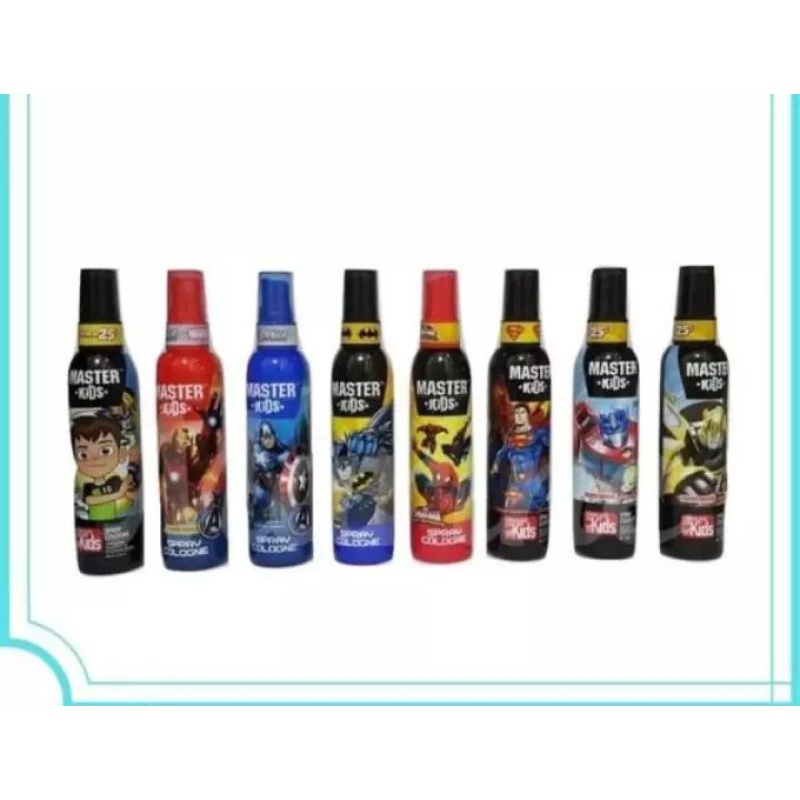 Master kids spray colonge 100ml/parfum anak