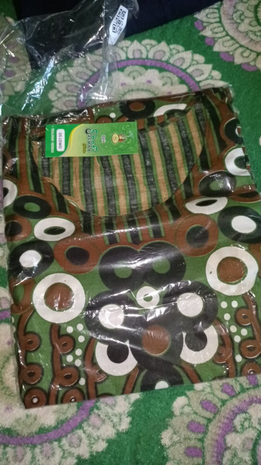 Daster Jumbo Valentine Coklat Queen Batik Pekalongan