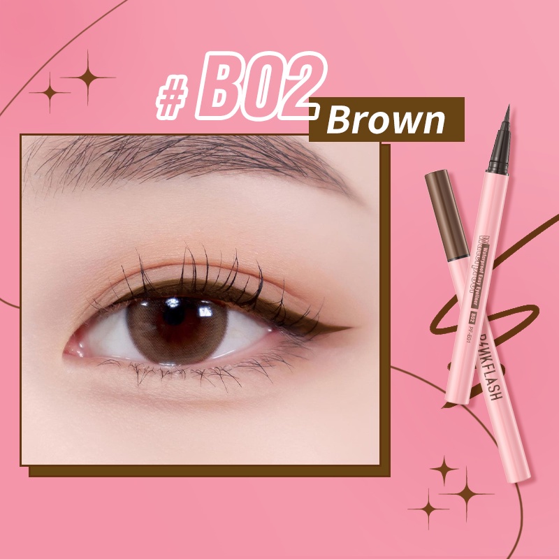 PINKFLASH OhMyLine Waterproof Liquid Eyeliner Tahan Lama Anti Air Long Wear Eyeliner