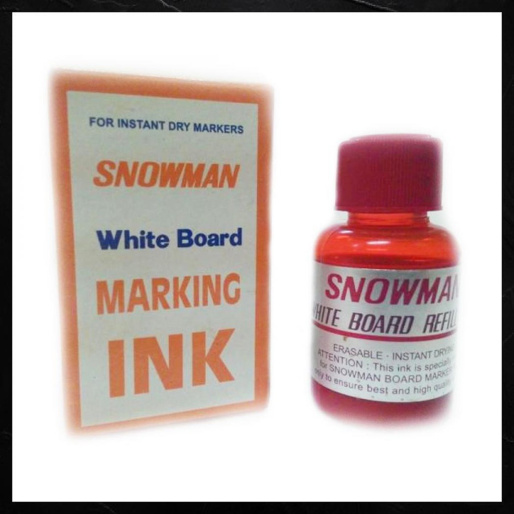 

Tinta Spidol Whiteboard Snowman - Merah