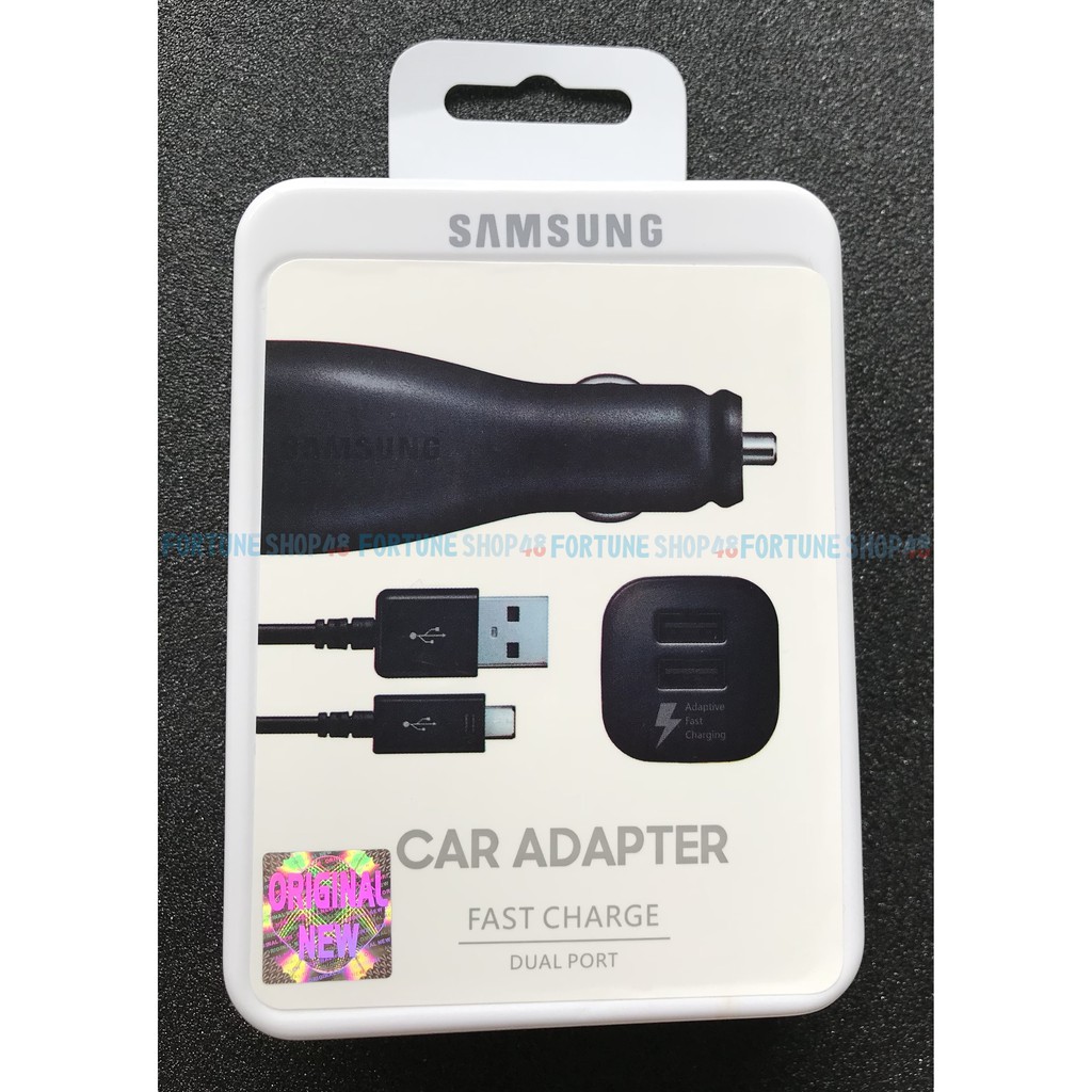 Charger Mobil Samsung Dual Port Fast Charger