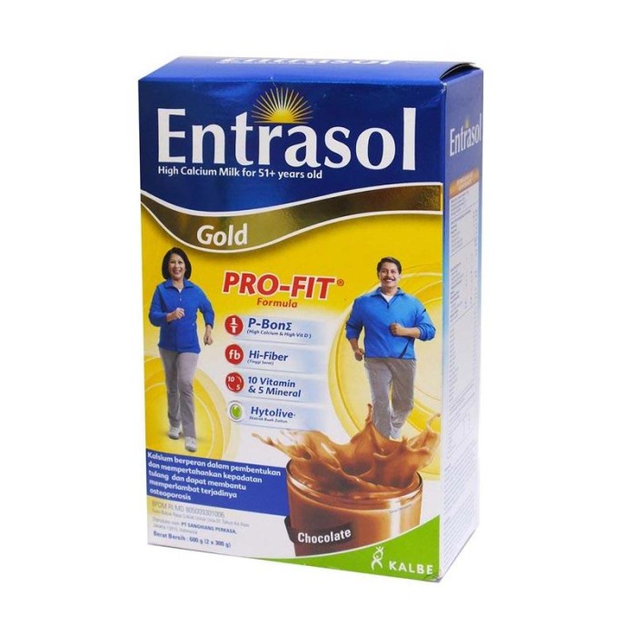 

ENTRASOL GOLD COKLAT 600G