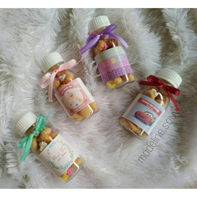 

souvenir snack aqiqah dan baby shower isi biscuit gemrose