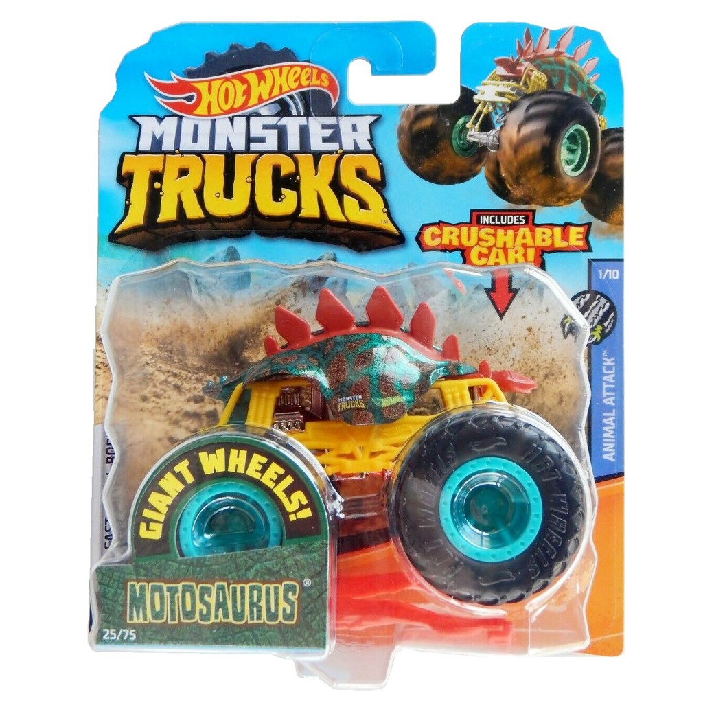 hot wheels monster truck animal