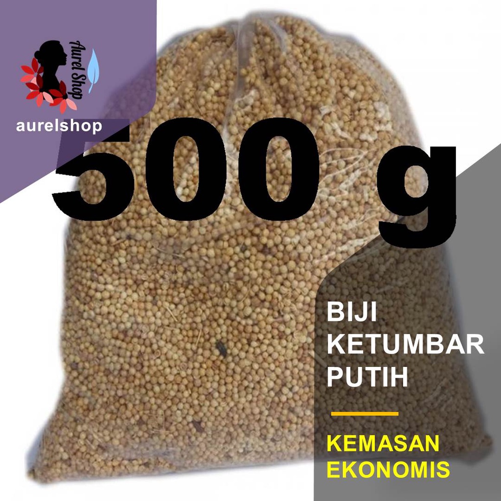 

500 gram Biji Ketumbar Putih