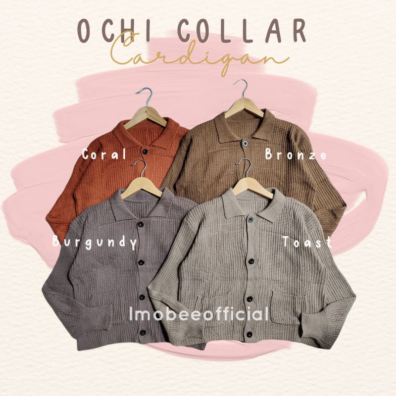 OCHI COLLAR CARDI // CARDIGAN KERAH 7 GAUGE