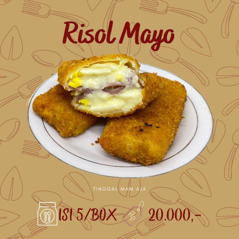 

Risol Mayo isi 5/box