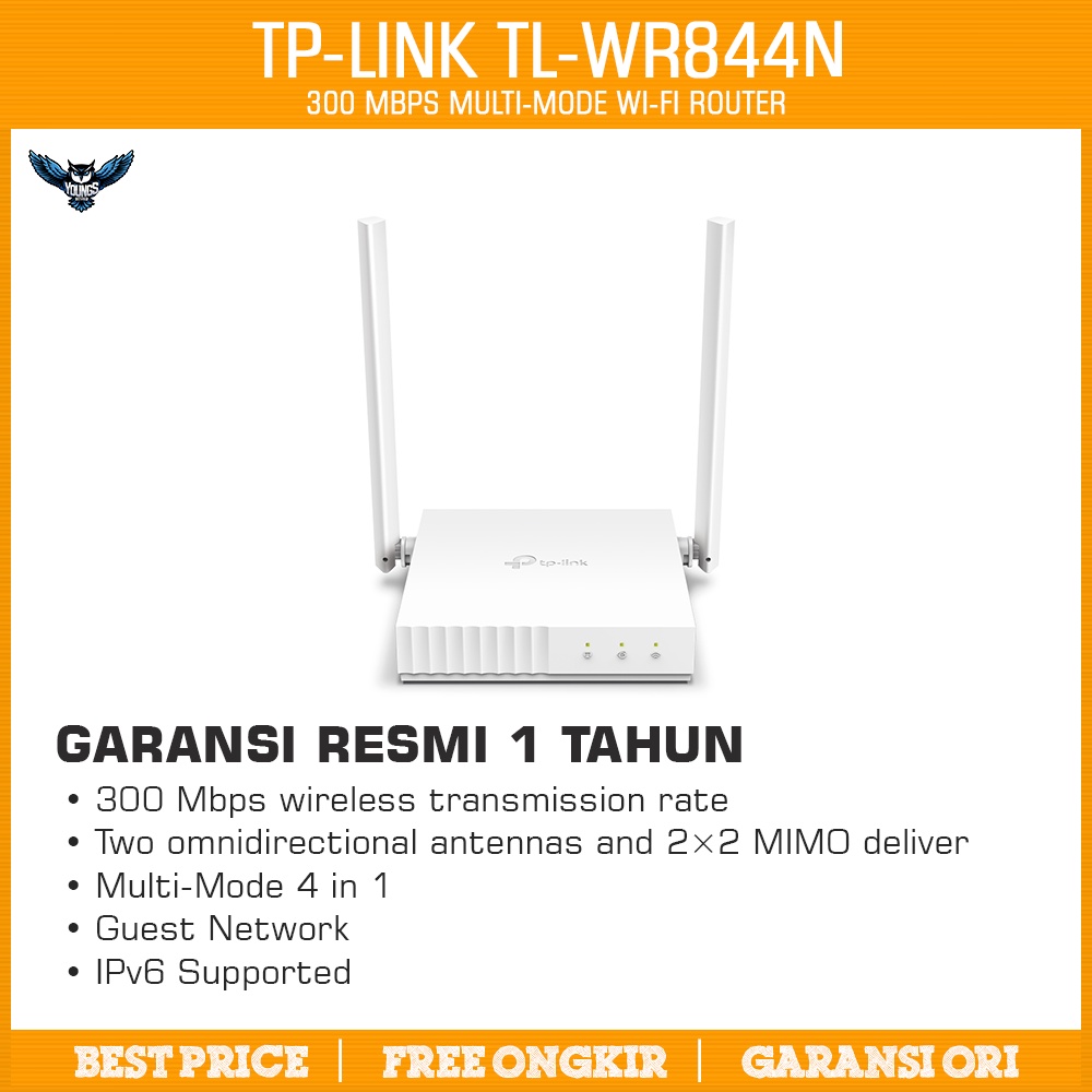 TP-Link TL-WR844N 300 Mbps Multi-Mode Wi-Fi Router TPLink