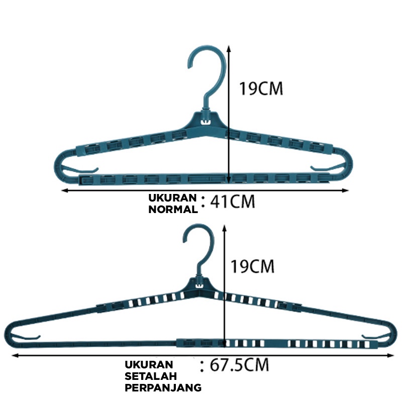 Gantungan Tarik Hanger Handuk Lebar / Gantungan Tarik Hanger Sajadah