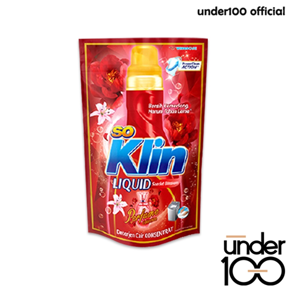 ❤ UNDER100 ❤ So Klin Liquid Anti Bacterial | Liquid Softergent 400ml | Soklin | Detergen Cair | Deterjen Cair Konsentrat Power Clean Action | Perfume Collection | Wings