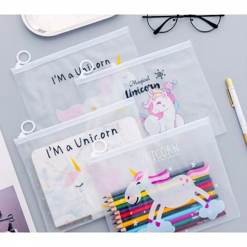 

unicorn zipper bag | CHERSTUFF.ID