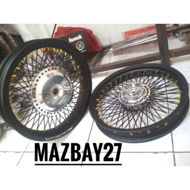 Velg Jari Seribu Ring 14 Lebar 215 250 Beat Scoopy Vario 110 125 150