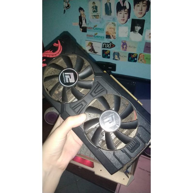 vga rx570 minus fan patah