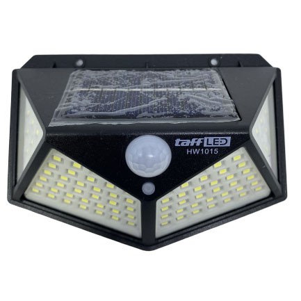 TaffLED Lampu Taman Solar Panel Surya Sensor Gerak Outdoor 100 LED