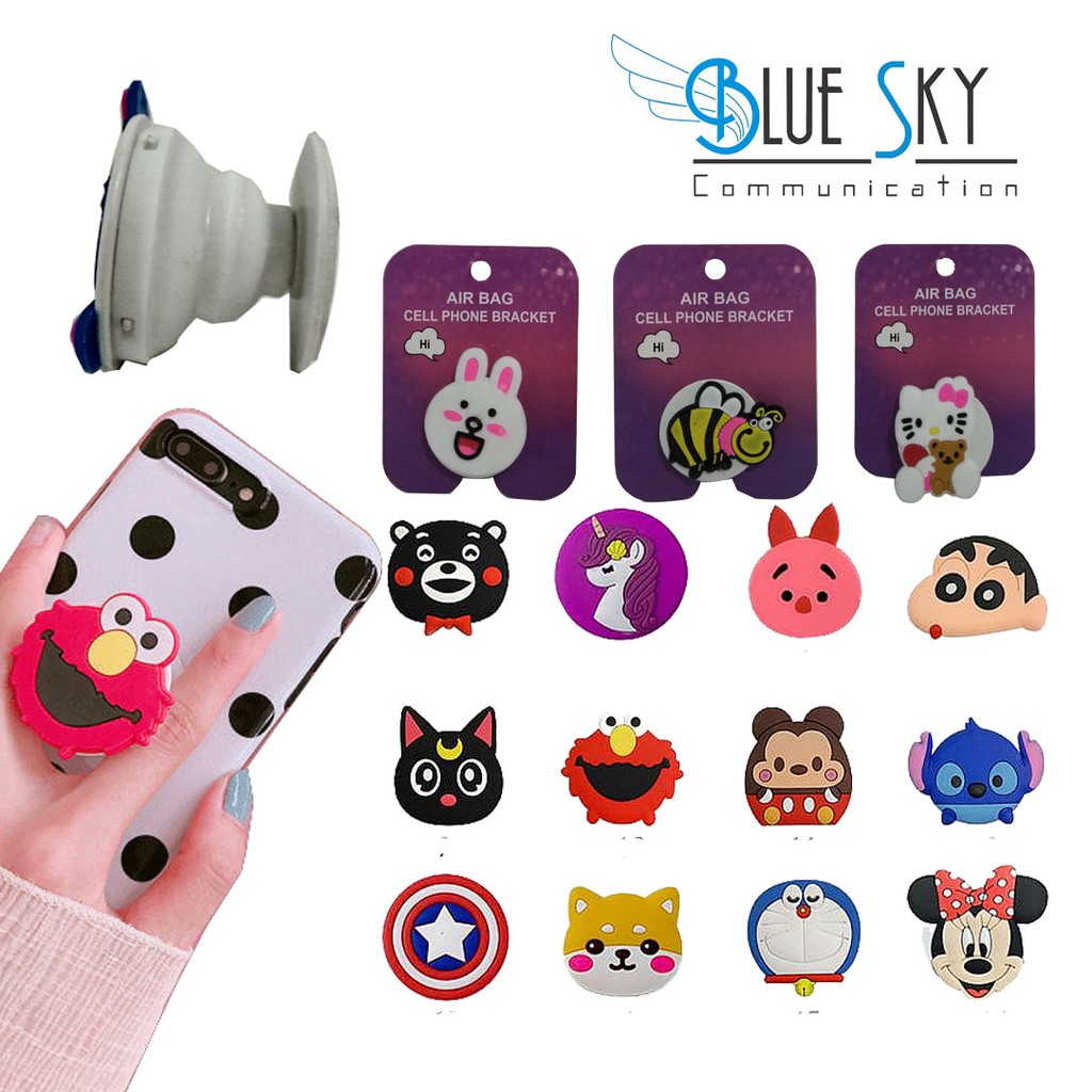 POP SOCKETS 3D KARAKTER KARTUN IRING I-RING