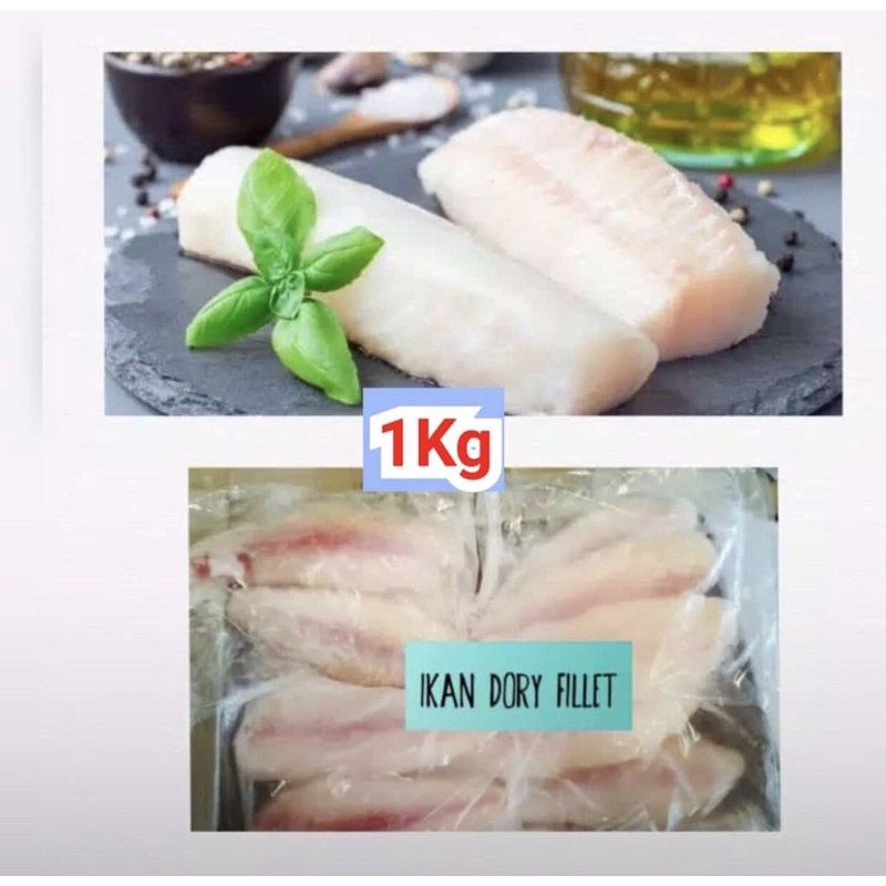 

Fillet Ikan Dory 1 Kg - Daging Ikan Dori Tanpa Duri