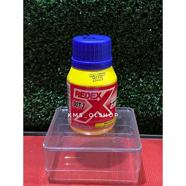 Minyak Rem Redex Dot 3 50ml / Brake Fluid Cairan Rem Super Heavy Duty 50 ml