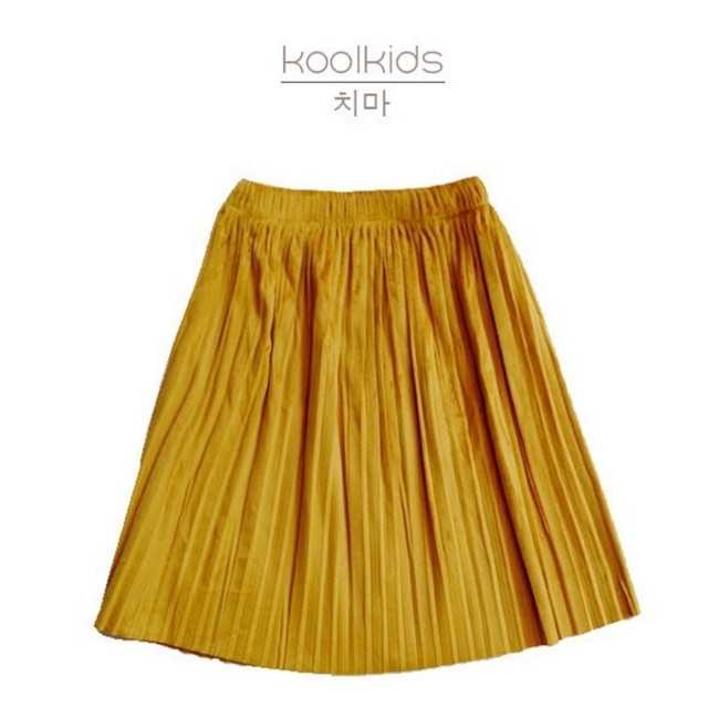 PLEAT SKIRT ANAK - Rok Lipit Anak Korea