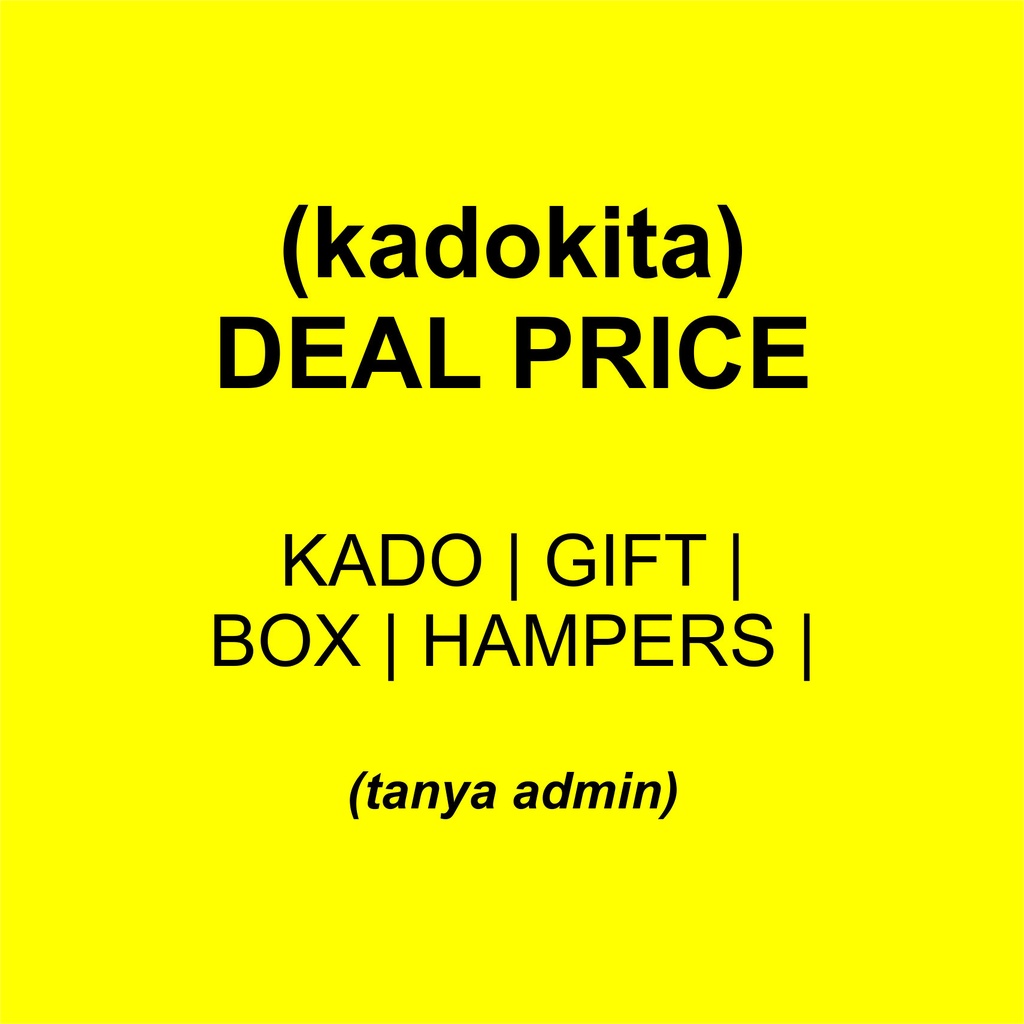 

(kadokita) DEAL PRICE | KADO | GIFT | BOX | HAMPERS | (tanya admin)
