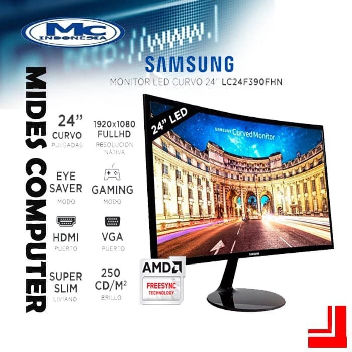 LED Monitor 24&quot; SAMSUNG Curved