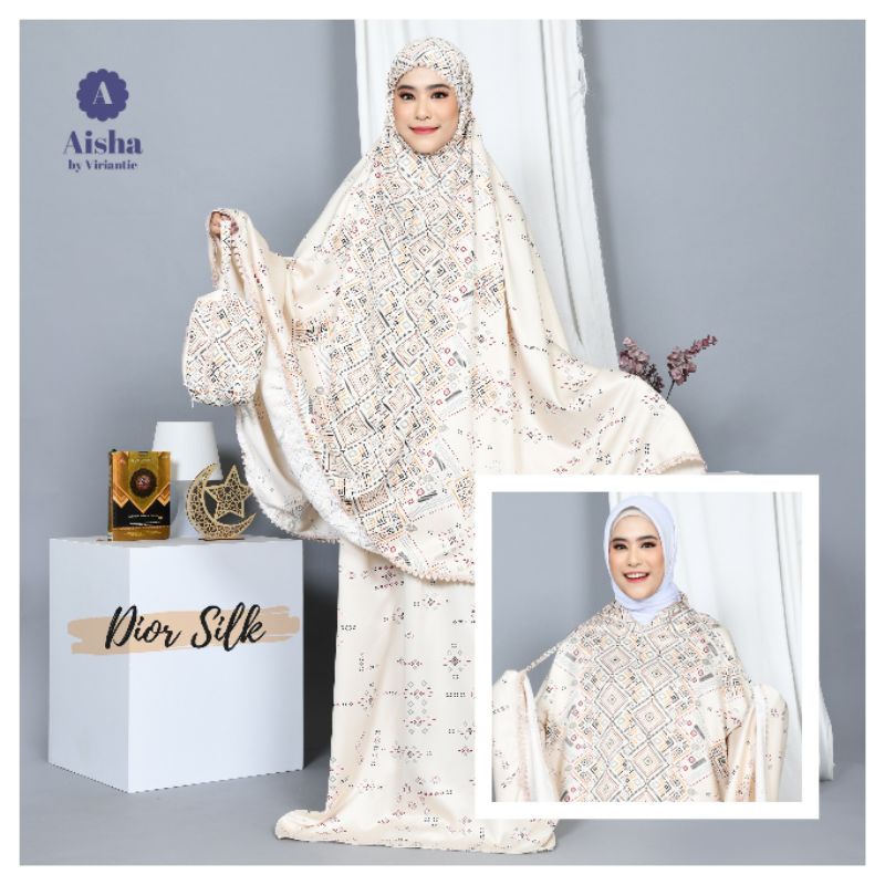 Mukena Silky Traveling Aisha Premium Terbaru