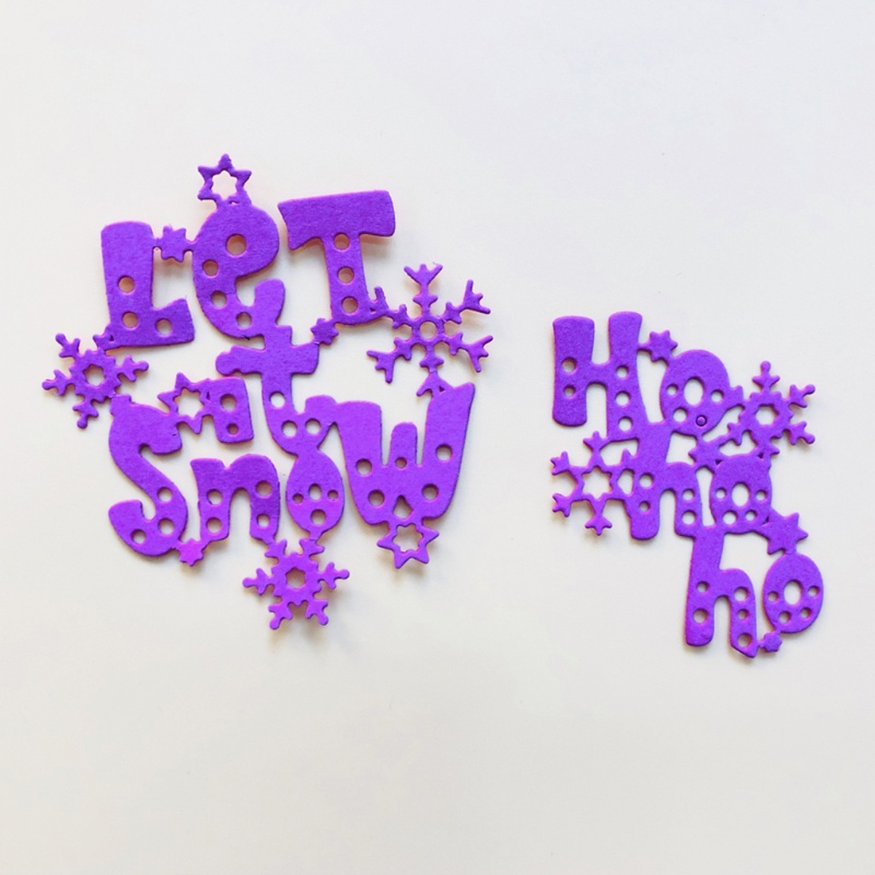 Cetakan Stensil Cutting Dies Motif Snowflake Bahan Metal Untuk Scrapbook / Craft DIY / Kartu