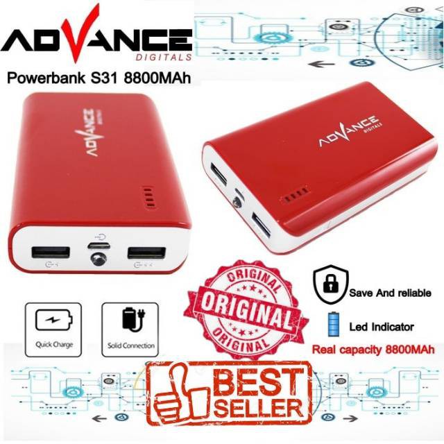 ADVANCE Power Bank S31 8800mAh