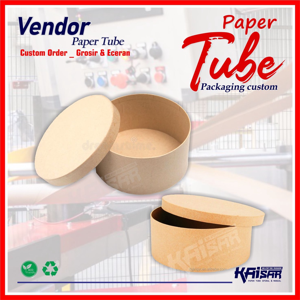 

CUSTOM PAPER TUBE SELONGSONG PACKAGING BUKET BUNGA